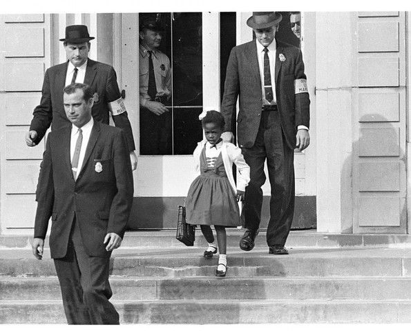 Ruby Bridges Desegregates Elementary School