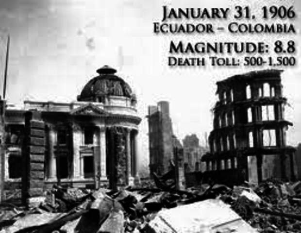 Off the East Coast of Ecuador