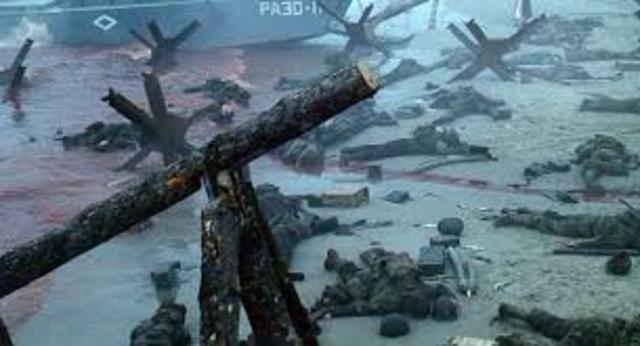 d-day (noremandy beach)