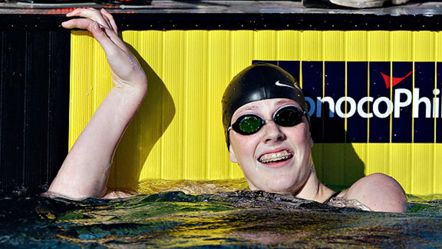 Missy competed at her first USA Olympic Swimming Trails