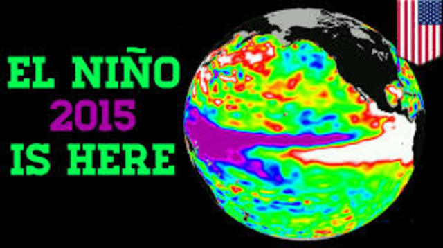 Last episode of El Niño