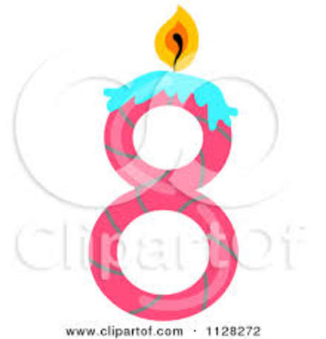 i turned 8