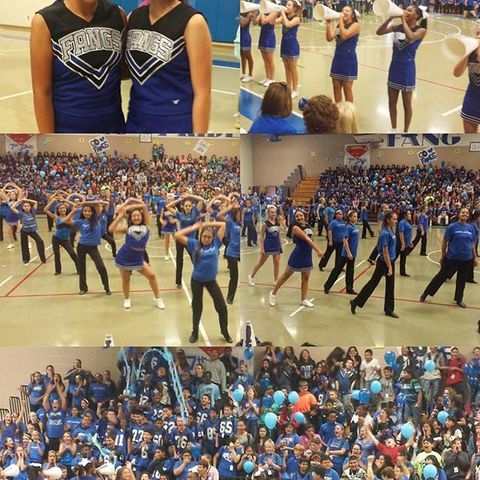 First Pep-Rally