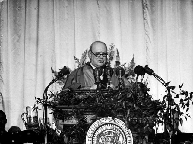 Churchills Iron Curtain Speech