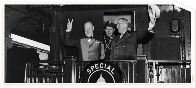 Churchill delivers Iron Curtain speech