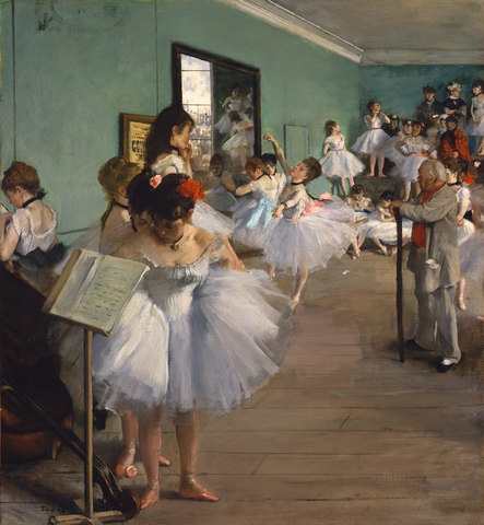 The Dance Class by Edgar Degas