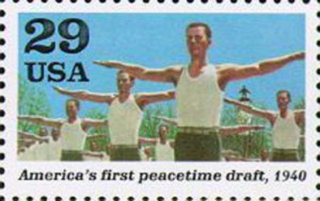 US congress passes first peacetime draft