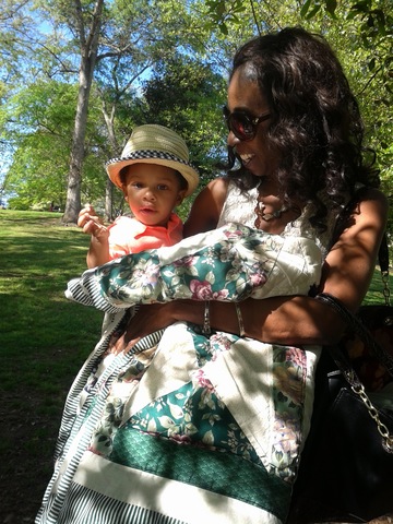 Ila and Cadien- auntie and godson