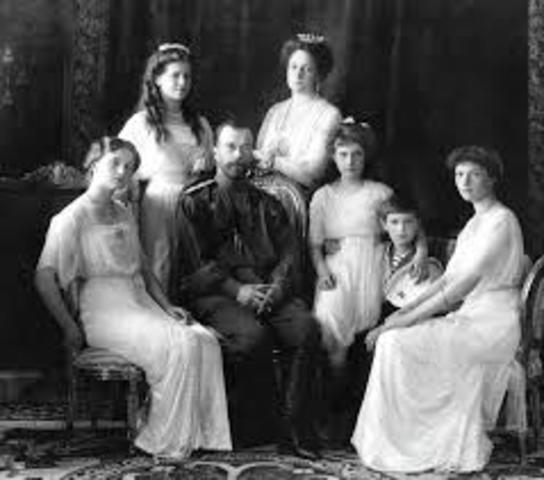 Russian royal family murdered