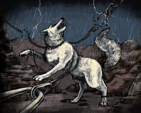 Event ten: Facing the wolf Fenrir