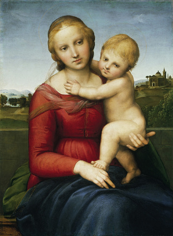 Small Cowper Madonna, Rapheal (Sayre 7.3.4)