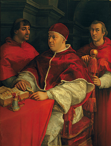 Pope Leo X, Rapheal (Sayre 7.3.5)