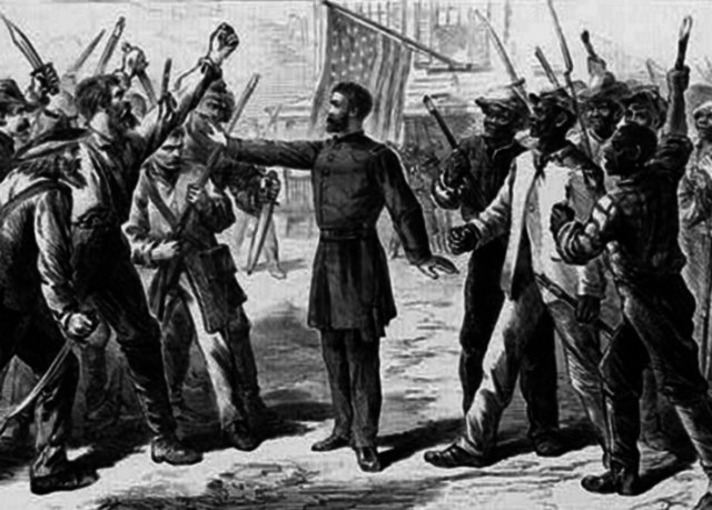 Congress creates the freedmens bureau