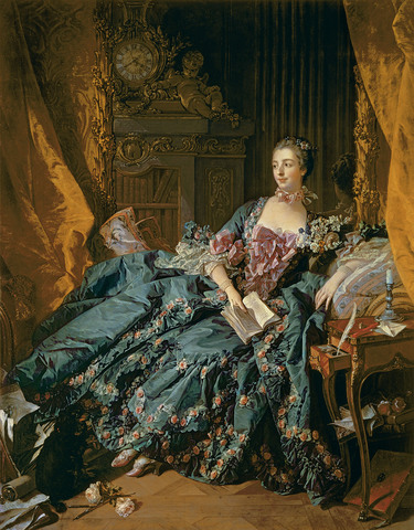 Madame de Pompadour, Francois Boucher (Sayre 11.2.3)