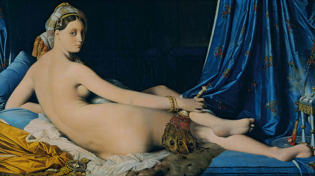 La Grande Odalisque, Jean-Auguste-Dominique Ingres (Sayre 13.0.1)