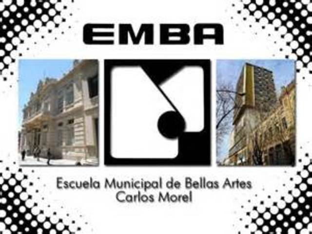 Comienzo Profesorado de Artes Visuales ,en Escuea de Bellas Artes Carlos Morel