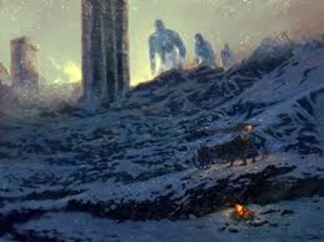 Event nine: Swords up giant's noses