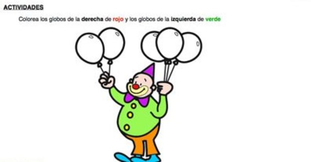 Aprendo nociones de espacio con fotocopias