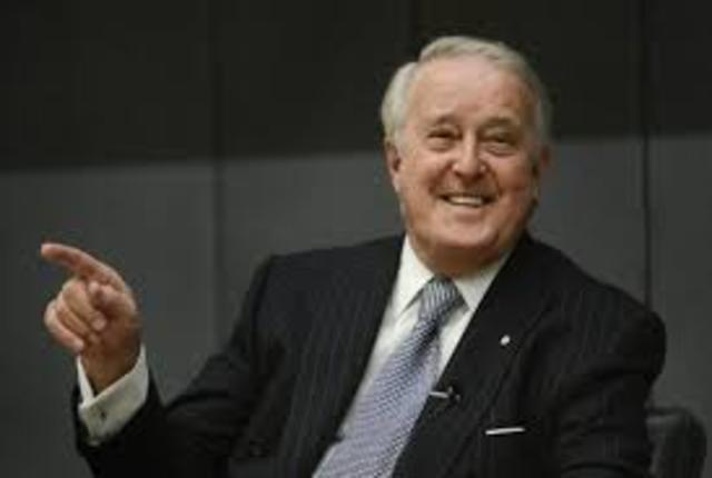 Brian Mulroney becomes Prime Minister