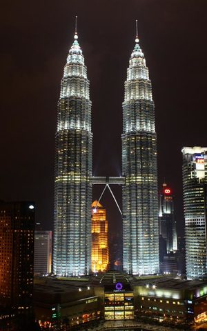 Petronas Towers 1 and 2