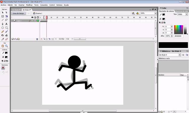 Aprendo a usar Flash
