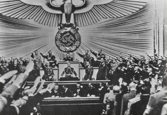 1) Hitler threatens Jews during Reichstag speech