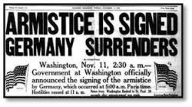 Armistice Signed