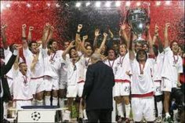 AC Milán campeón de la UEFA Champions League