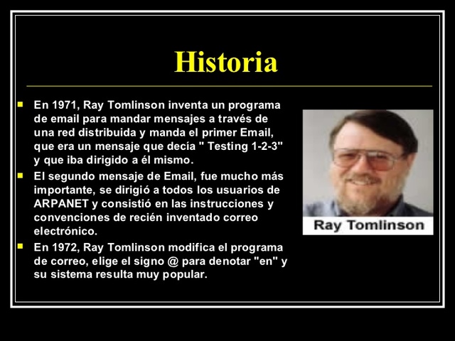 PRIMER EMAIL ENVIADO