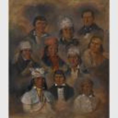 "Ten Potawatomi Chiefs"