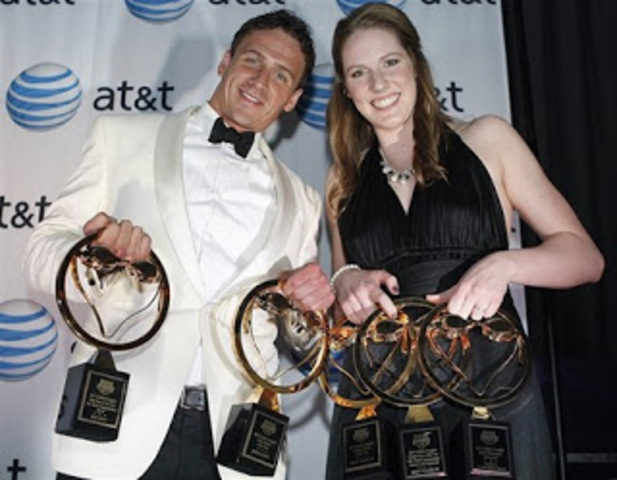 Missy wins Golden Goggle and Fina Aquatics World Magazine Awards