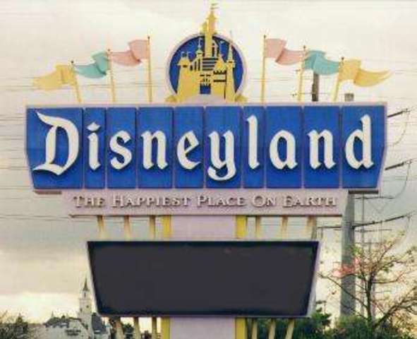 Disney Land Opened