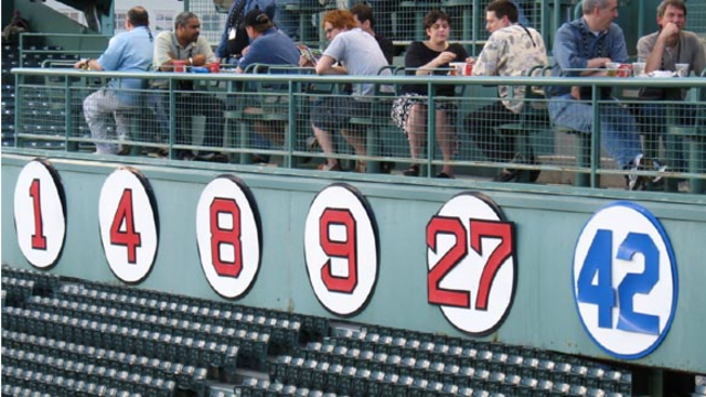 Jakcie's Robinson's number is retired throughout the MLB