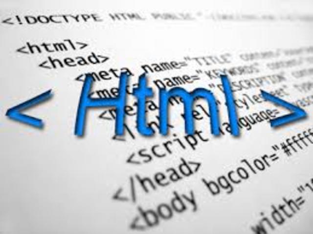 Creación del lenguaje HTML