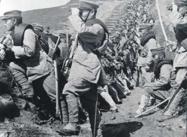 Guerra entre Rusia y Japon.