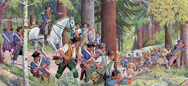 Burgoyne's army grew