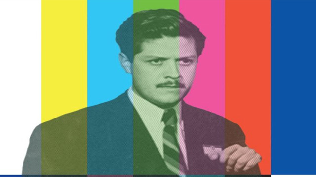 González Camarena inventa la TV a color.