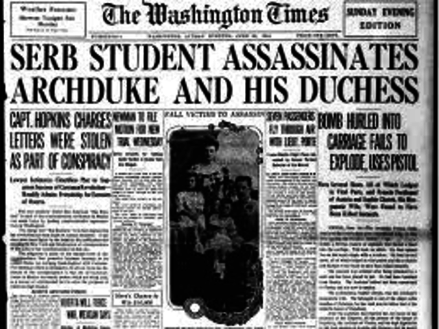 Archduke Franz Ferdinand assassination