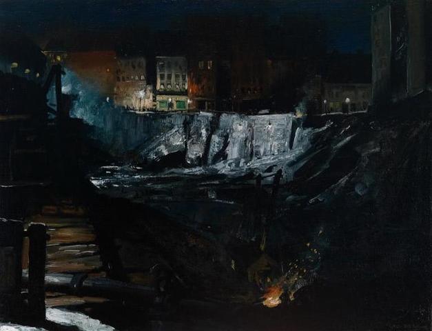 Excavation at Night