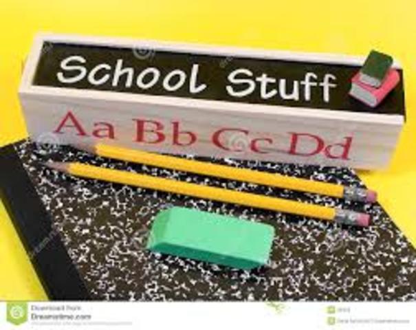 my third day in 8th grade