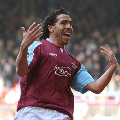 Primer gol en West Ham United