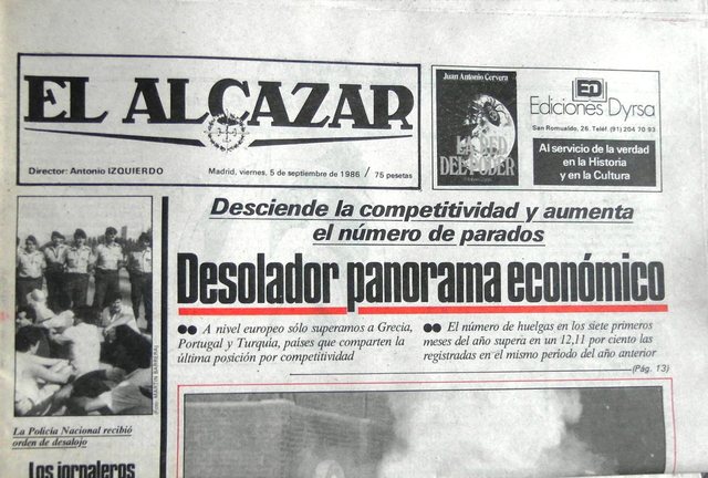 Comienza la crisis del sistema económico.