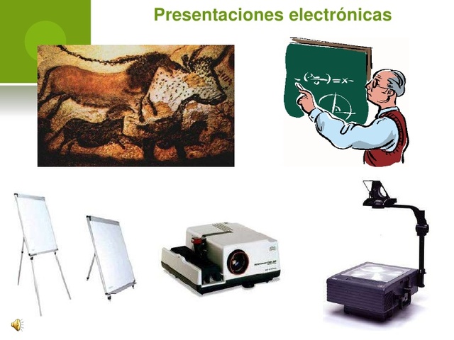 la evolucion de las presentaciones