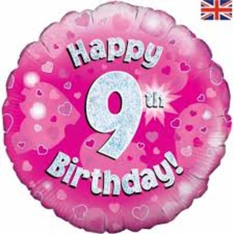 Mikevia 9th birthday