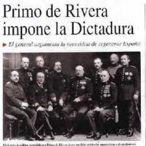 Dictadura de Primo de Rivera