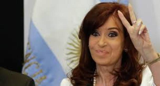 Asunción presidencial de CRISTINA FERNANDEZ