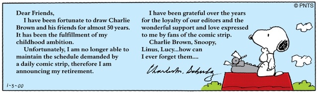 shulz announces his reitrement