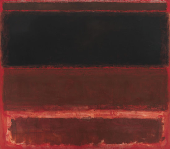 Mark Rothko Four Darks in Red