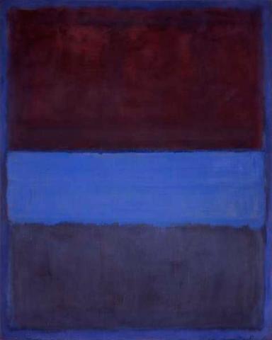 Mark Rothko No. 61 (Rust and Blue)