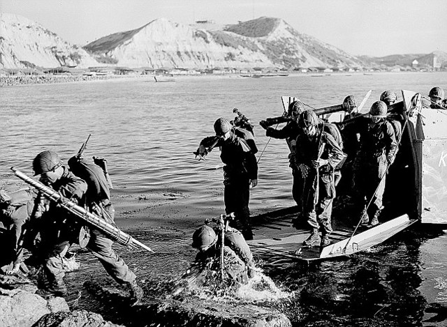 North crosses the line *literally*